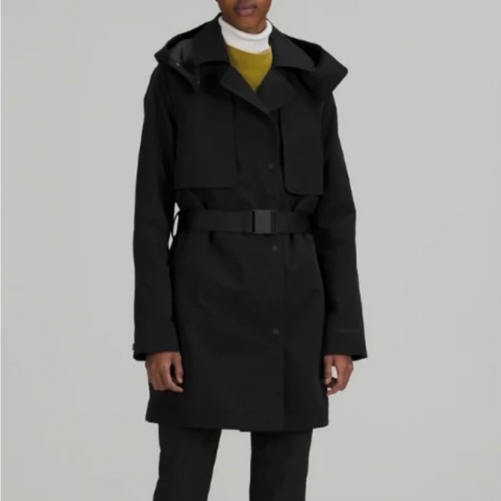 Lululemon Black Rain Coat